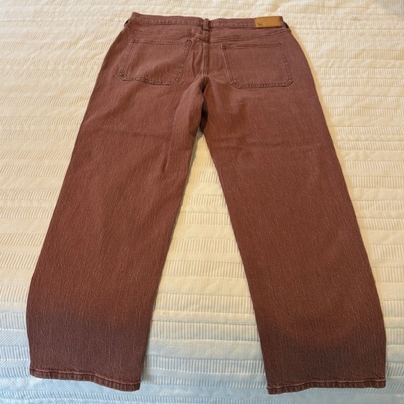 Eddie Bauer cropped Jean, size 8, new never worn, has size sticker on, pinkish - Picture 4 of 4